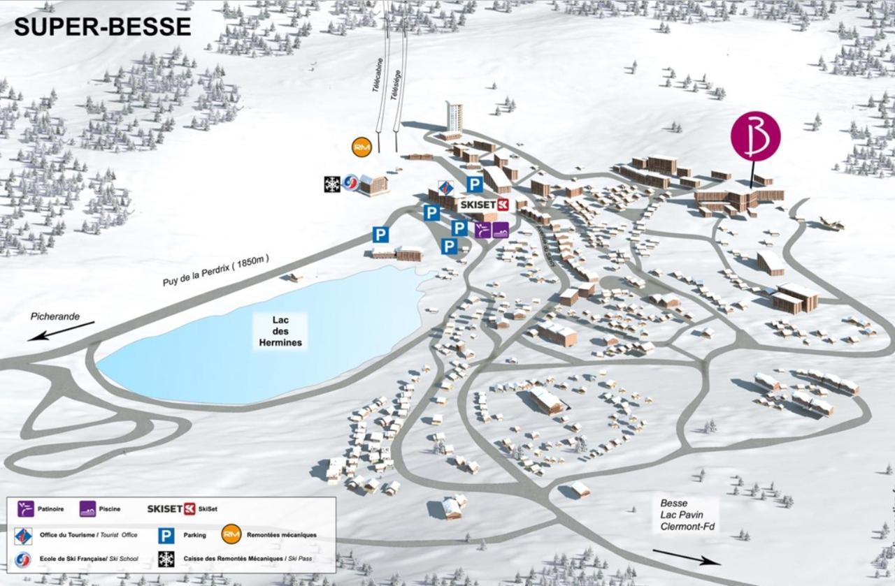 Super-Besse Residence Le Lac Bleu Serviere Chez Lorenzo Et Severine エクステリア 写真